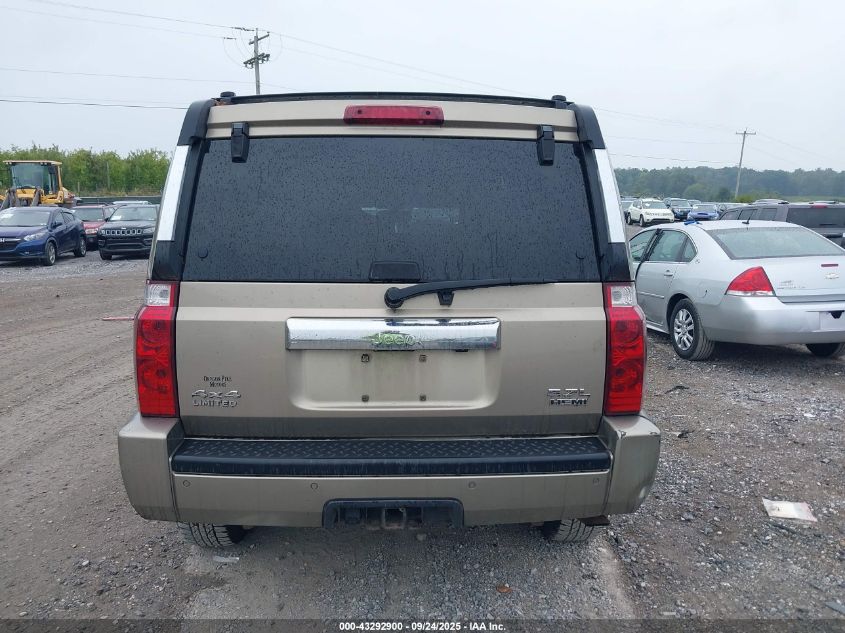 2006 Jeep Commander Limited VIN: 1J8HG58206C293514 Lot: 43292900