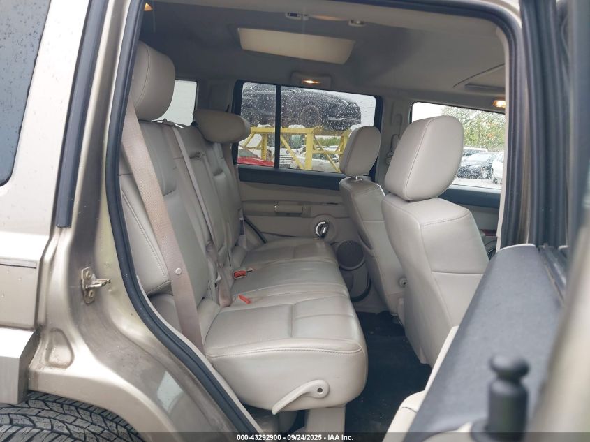 2006 Jeep Commander Limited VIN: 1J8HG58206C293514 Lot: 43292900