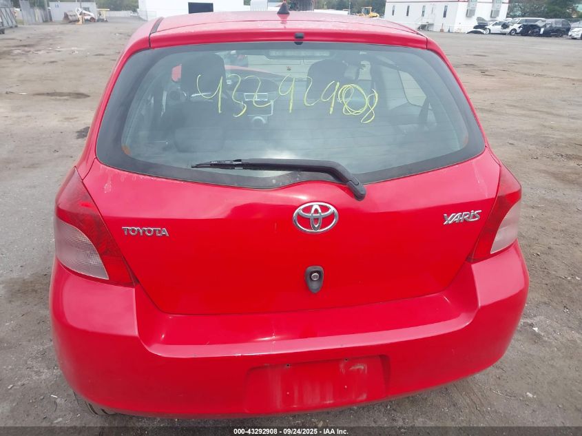 2008 Toyota Yaris VIN: JTDJT903485215325 Lot: 43292908