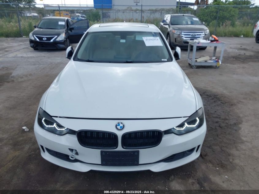 2012 BMW 328I VIN: WBA3A5G56CNN65768 Lot: 43292914