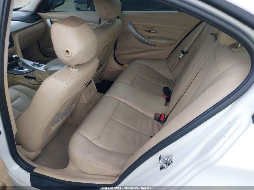 2012 BMW 328I VIN: WBA3A5G56CNN65768 Lot: 43292914