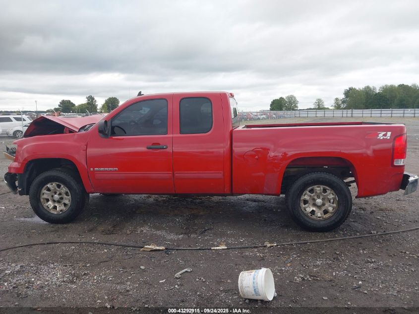 2008 GMC Sierra 1500 Sle1 VIN: 2GTEK19J581280726 Lot: 43292915