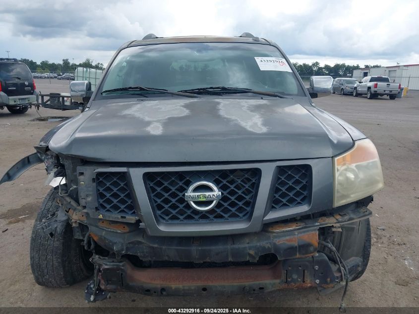 2008 Nissan Armada Se VIN: 5N1BA08D28N611994 Lot: 43292916