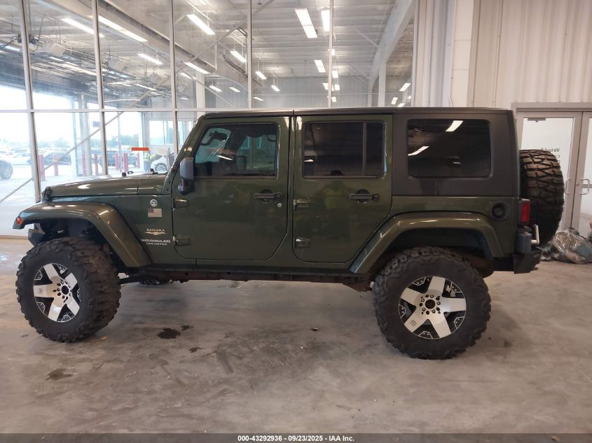 2008 Jeep Wrangler Unlimited Sahara VIN: 1J4GA59158L504309 Lot: 43292936