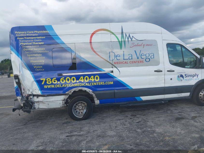 2018 Ford Transit-350 Xl VIN: 1FBVU4XM3JKA41260 Lot: 43292973