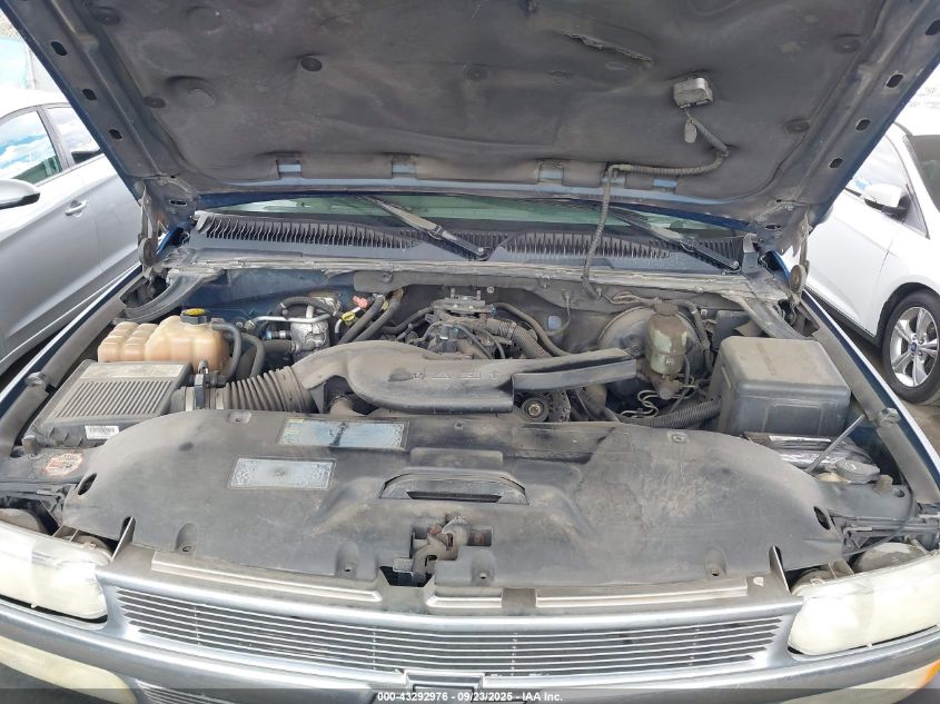 2002 Chevrolet Suburban 1500 Ls VIN: 1GNEC16T32J101297 Lot: 43292976