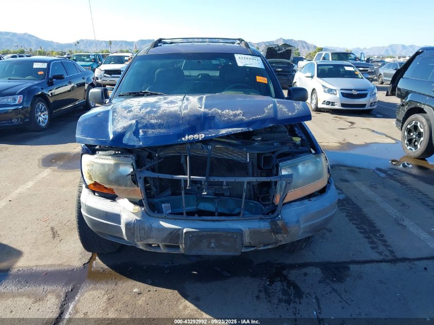 2001 Jeep Grand Cherokee Laredo VIN: 1J4GX48SX1C705230 Lot: 43292992