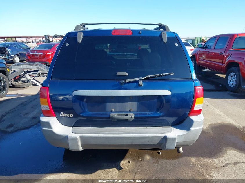 2001 Jeep Grand Cherokee Laredo VIN: 1J4GX48SX1C705230 Lot: 43292992