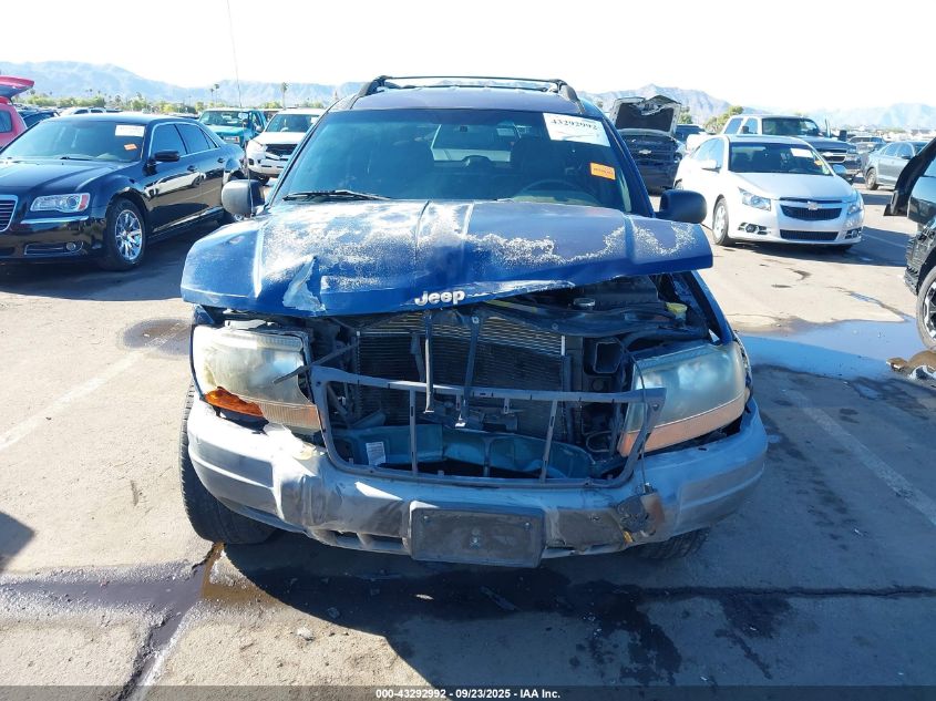 2001 Jeep Grand Cherokee Laredo VIN: 1J4GX48SX1C705230 Lot: 43292992