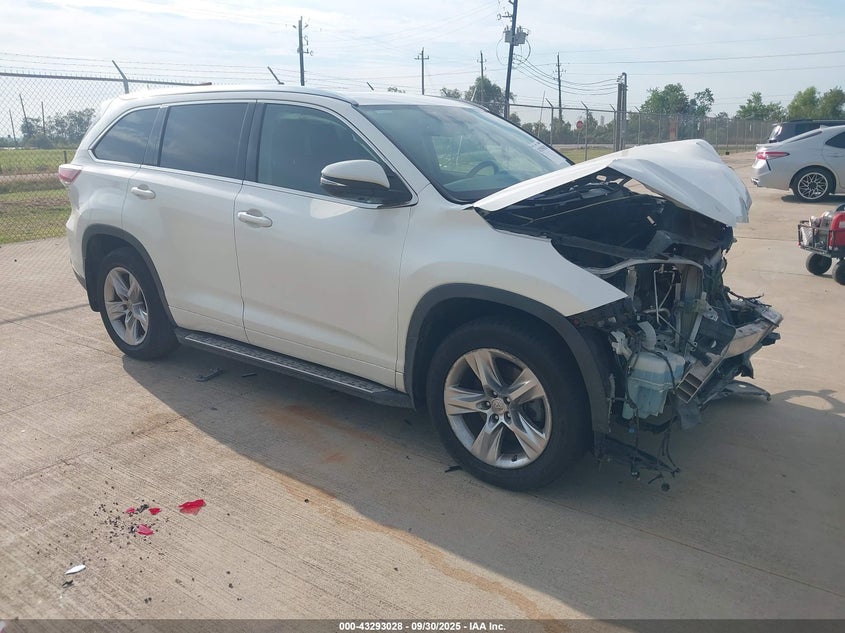 2015 TOYOTA HIGHLANDER LIMITED V6 - 5TDYKRFH0FS073079