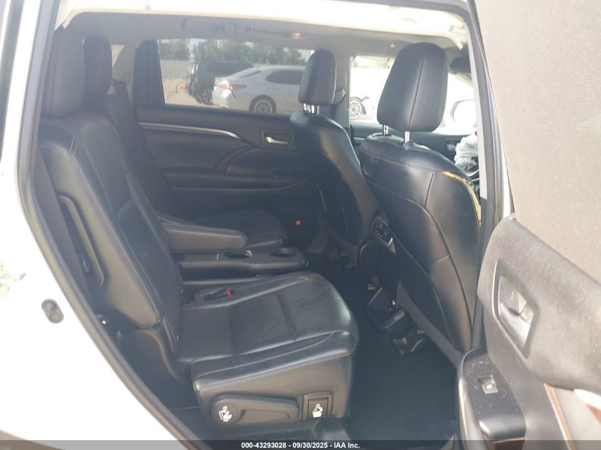 2015 Toyota Highlander Limited V6 VIN: 5TDYKRFH0FS073079 Lot: 43293028