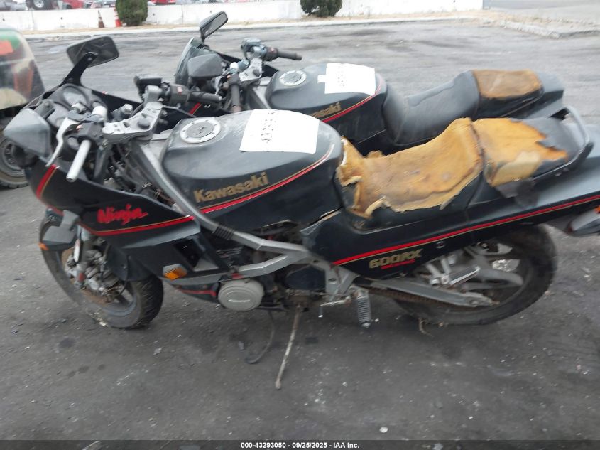 1987 Kawasaki Zx600 B VIN: JKAZX4B19HA000241 Lot: 43293050