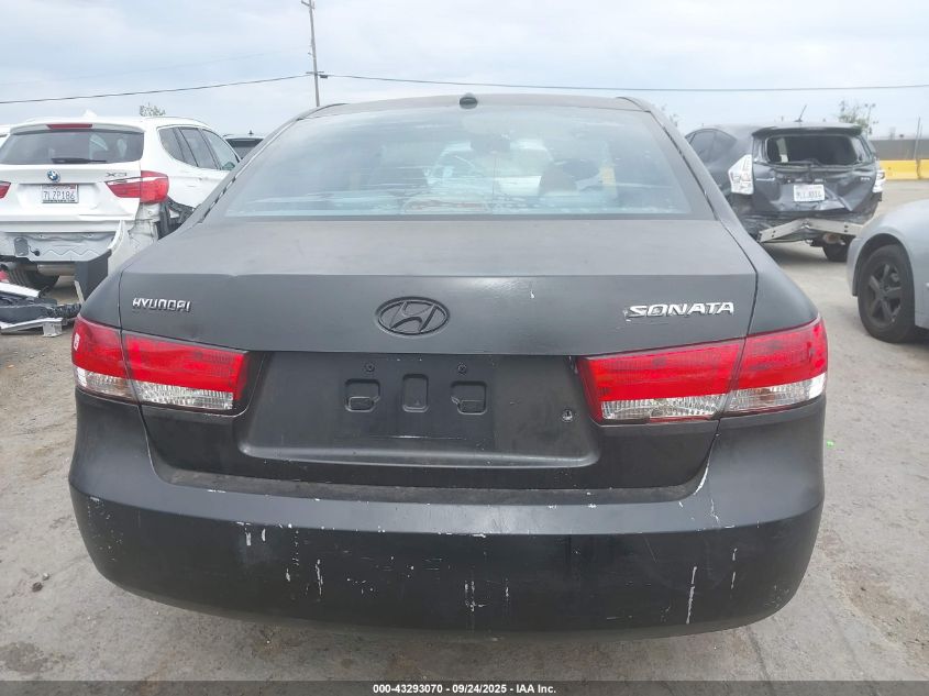 2008 Hyundai Sonata Gls VIN: 5NPET46C28H377272 Lot: 43293070