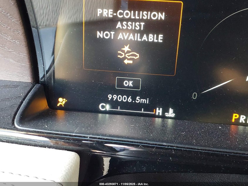 2019 Lincoln Navigator L Reserve VIN: 5LMJJ3LT4KEL22261 Lot: 43293071