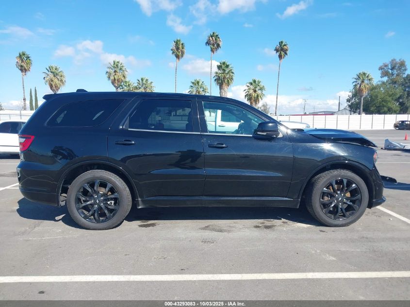 2019 Dodge Durango R/T Rwd VIN: 1C4SDHCT9KC525318 Lot: 43293083