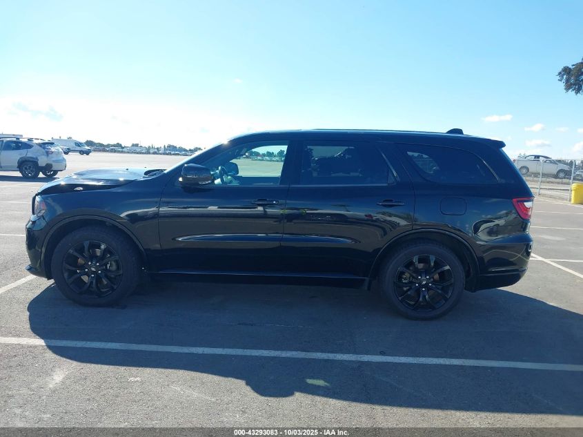 2019 Dodge Durango R/T Rwd VIN: 1C4SDHCT9KC525318 Lot: 43293083