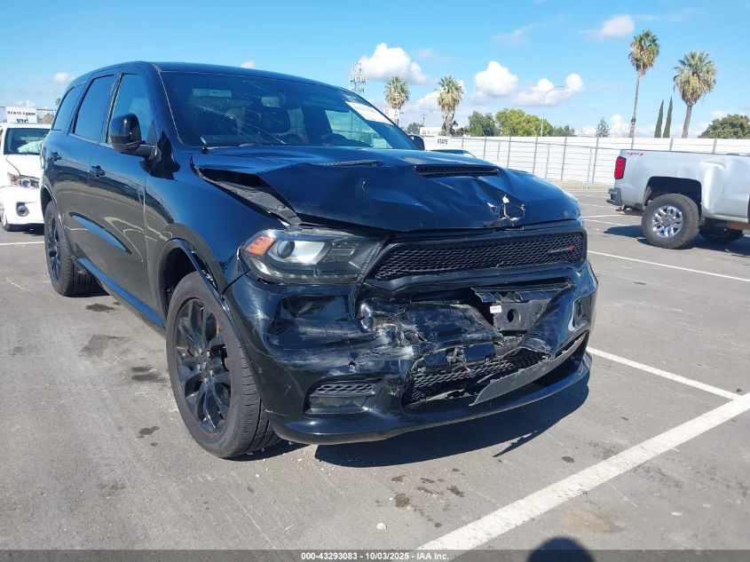 2019 Dodge Durango R/T Rwd VIN: 1C4SDHCT9KC525318 Lot: 43293083