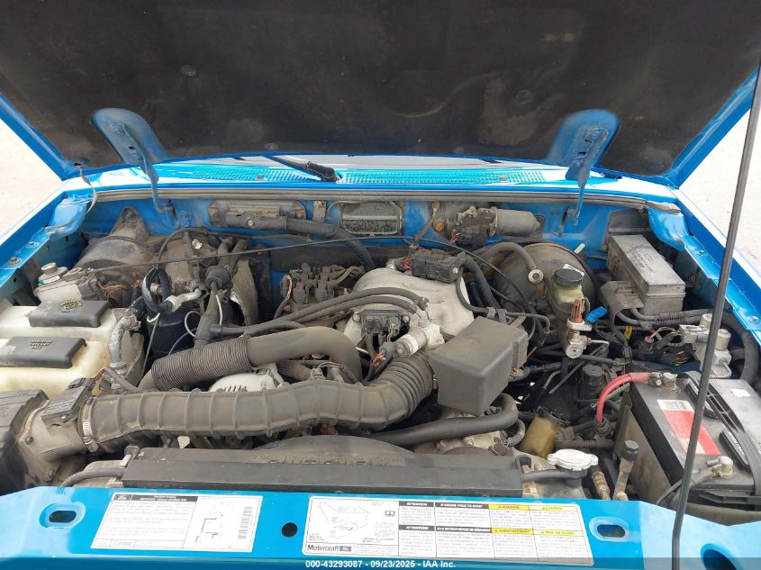 1999 Ford Ranger Xl/Xlt VIN: 1FTYR14V0XPA76825 Lot: 43293087