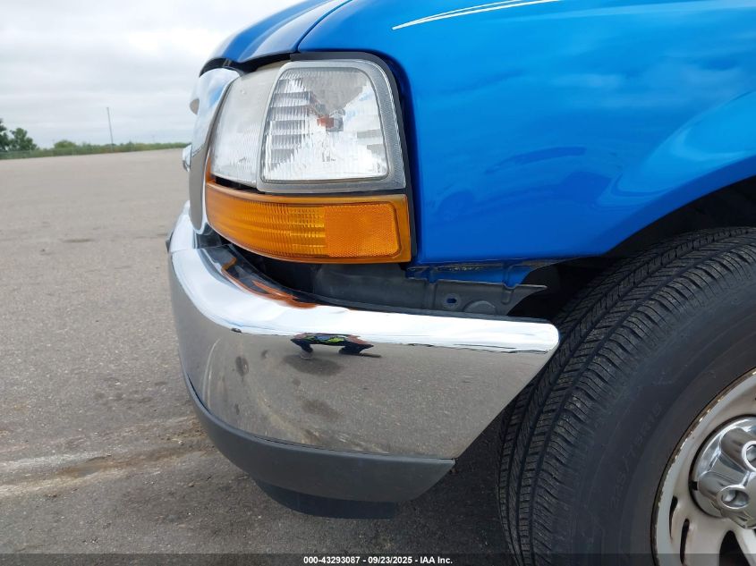 1999 Ford Ranger Xl/Xlt VIN: 1FTYR14V0XPA76825 Lot: 43293087