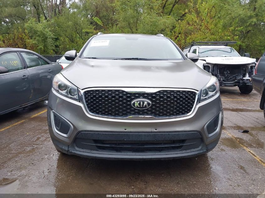 2017 Kia Sorento 2.4L Lx VIN: 5XYPG4A33HG273255 Lot: 43293095