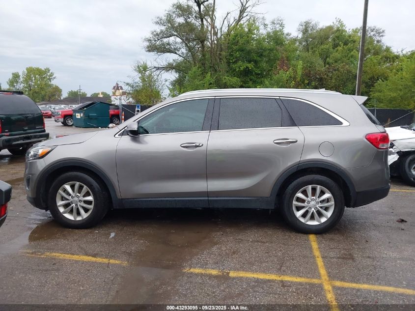 2017 Kia Sorento 2.4L Lx VIN: 5XYPG4A33HG273255 Lot: 43293095
