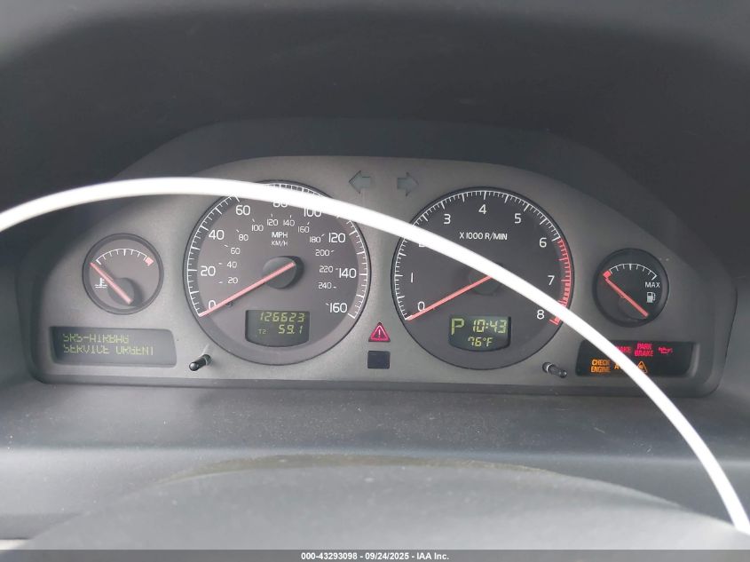 2002 Volvo V70 Xc VIN: YV1SZ58D421075004 Lot: 43293098