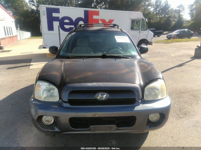 2005 Hyundai Santa Fe Gls VIN: KM8SC13D45U919600 Lot: 43293108