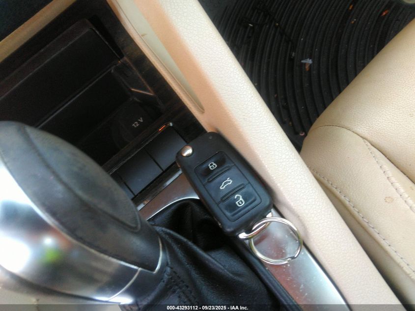 2013 Volkswagen Eos Lux VIN: WVWFW8AH9DV002771 Lot: 43293112