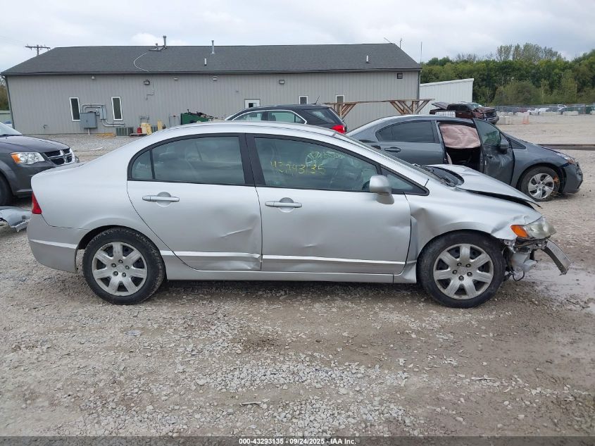 2007 Honda Civic Lx VIN: 1HGFA16517L005198 Lot: 43293135