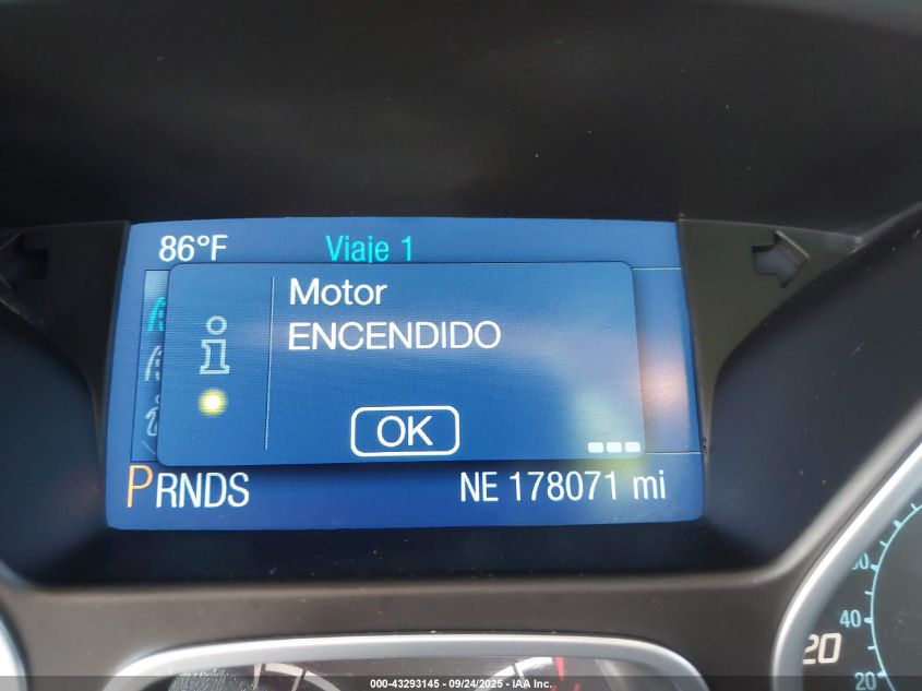 2014 Ford Focus Se VIN: 1FADP3F29EL349063 Lot: 43293145