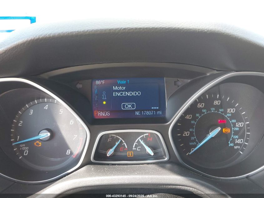 2014 Ford Focus Se VIN: 1FADP3F29EL349063 Lot: 43293145