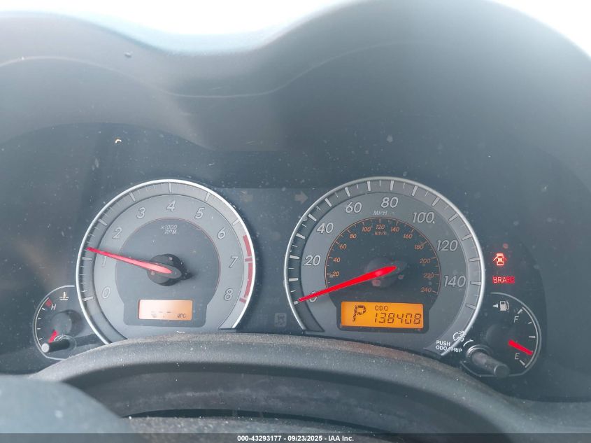 2010 Toyota Corolla S VIN: 2T1BU4EE5AC459394 Lot: 43293177