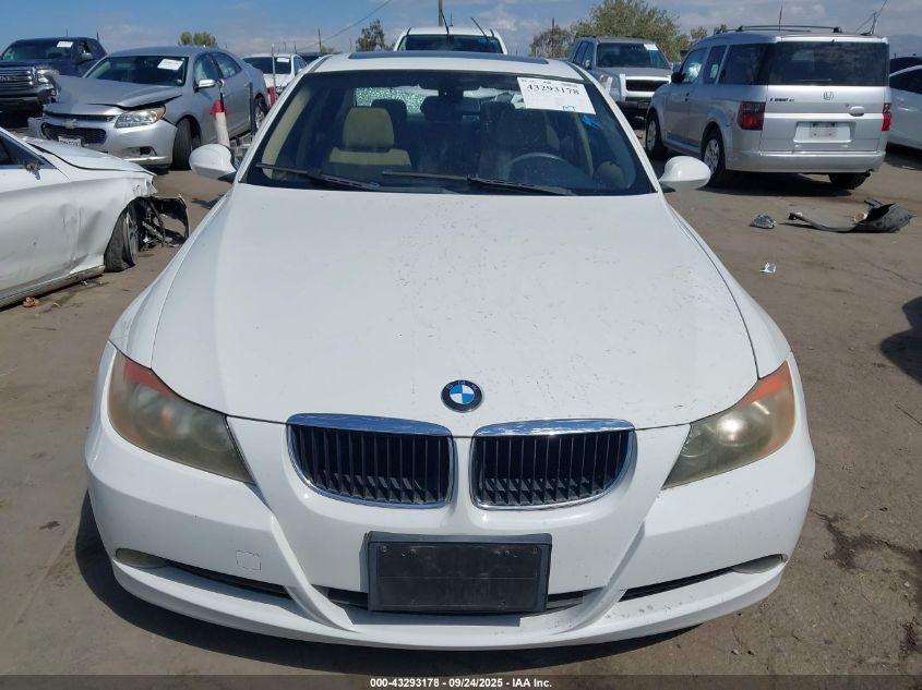 2007 BMW 328I VIN: WBAVC53547FZ73971 Lot: 43293178
