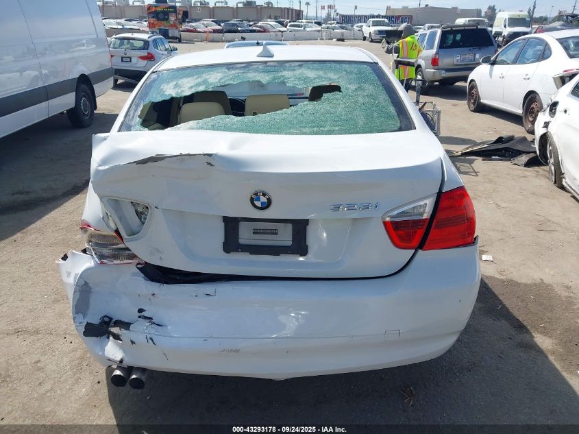 2007 BMW 328I VIN: WBAVC53547FZ73971 Lot: 43293178