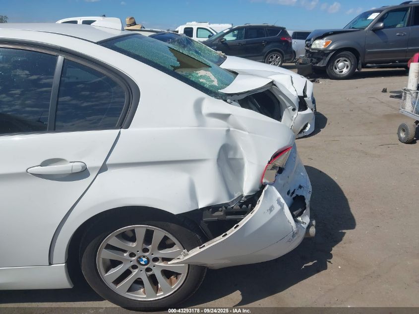 2007 BMW 328I VIN: WBAVC53547FZ73971 Lot: 43293178