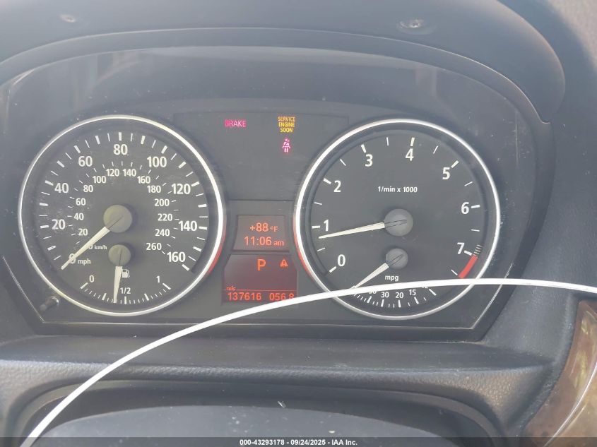 2007 BMW 328I VIN: WBAVC53547FZ73971 Lot: 43293178