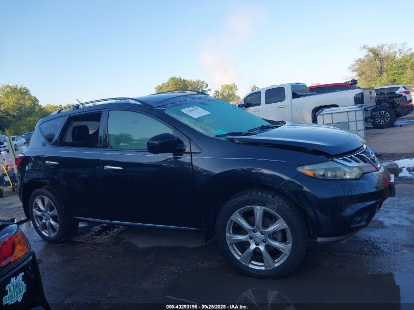 2012 Nissan Murano Le VIN: JN8AZ1MW7CW222233 Lot: 43293198