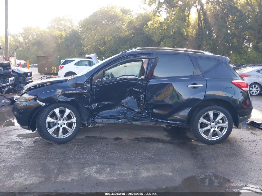 2012 Nissan Murano Le VIN: JN8AZ1MW7CW222233 Lot: 43293198