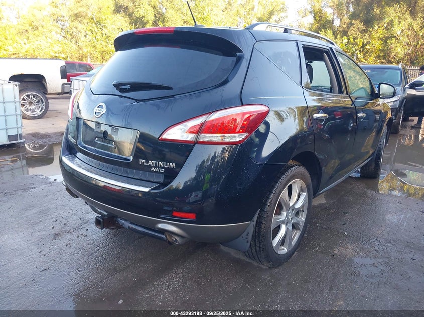 JN8AZ1MW7CW222233 2012 NISSAN MURANO photo no. 4