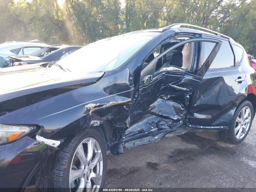 2012 Nissan Murano Le VIN: JN8AZ1MW7CW222233 Lot: 43293198