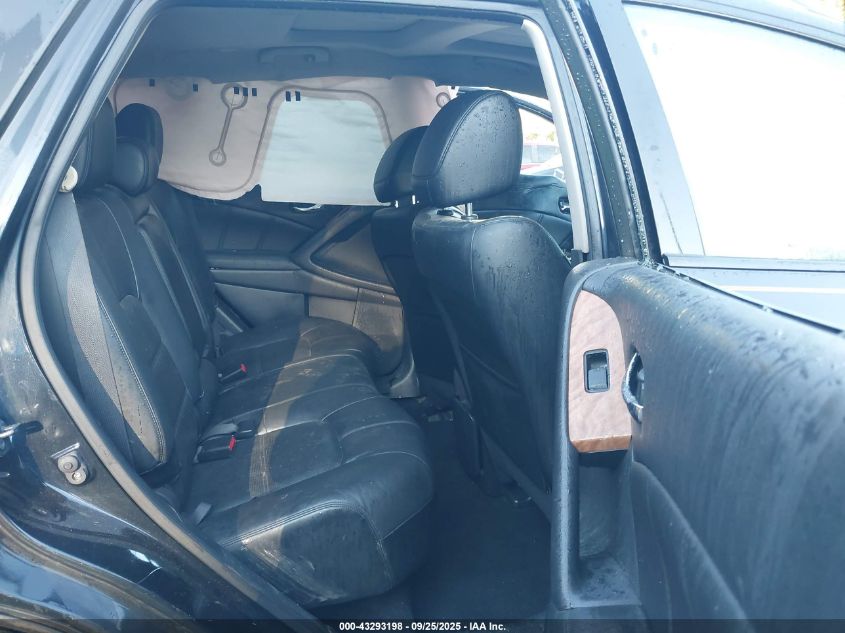 2012 Nissan Murano Le VIN: JN8AZ1MW7CW222233 Lot: 43293198