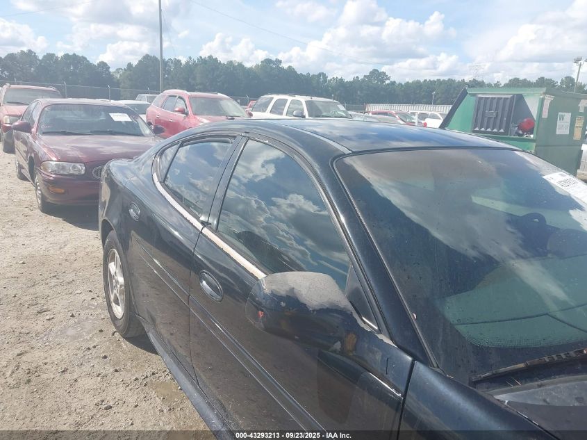 2004 Pontiac Grand Prix Gt2 VIN: 2G2WS522241343486 Lot: 43293213