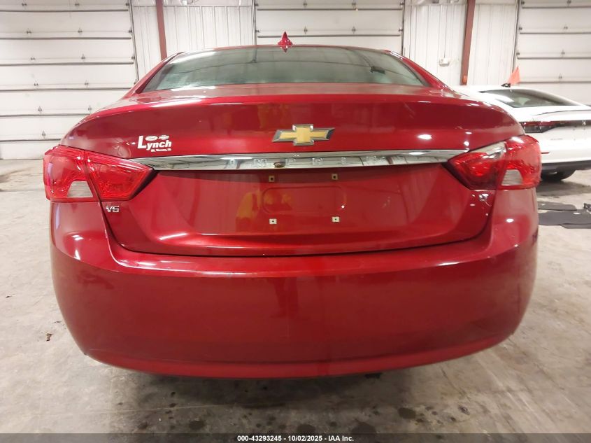 2015 Chevrolet Impala 2Lt VIN: 2G1125S37F9254119 Lot: 43293245