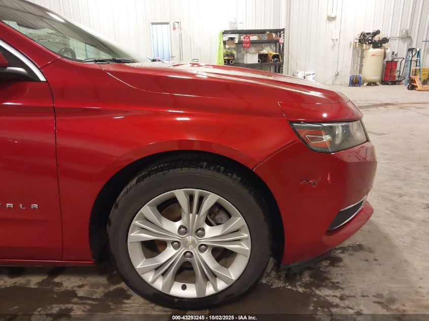 2015 Chevrolet Impala 2Lt VIN: 2G1125S37F9254119 Lot: 43293245