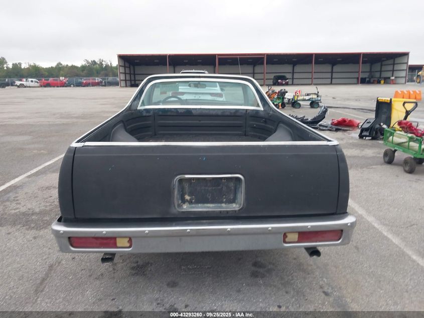 1982 Chevrolet El Camino VIN: 1GCCW80K5CR171015 Lot: 43293260