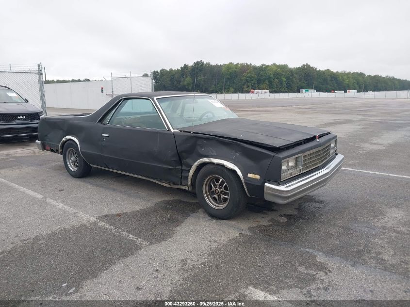 CHEVROLET EL CAMINO 1982. Lot# 43293260. VIN 1GCCW80K5CR171015. Photo 1