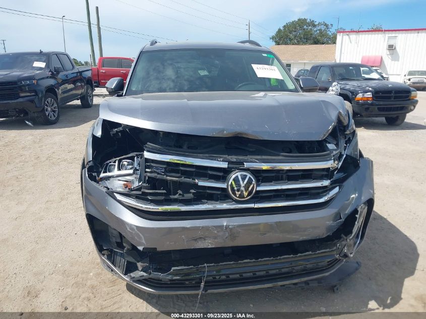 2021 Volkswagen Atlas 3.6L V6 Se W/Technology R-Line VIN: 1V2PR2CA9MC521306 Lot: 43293301
