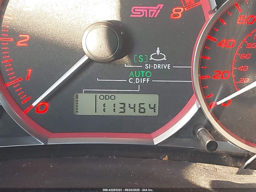 2013 Subaru Impreza Wrx Sti VIN: JF1GR8H69DL826061 Lot: 43293323