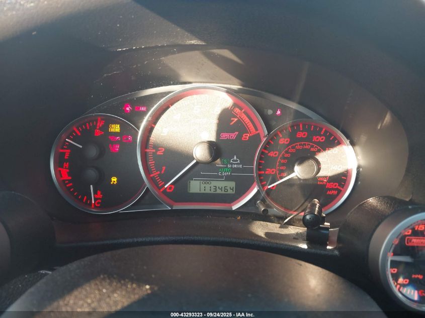 2013 Subaru Impreza Wrx Sti VIN: JF1GR8H69DL826061 Lot: 43293323
