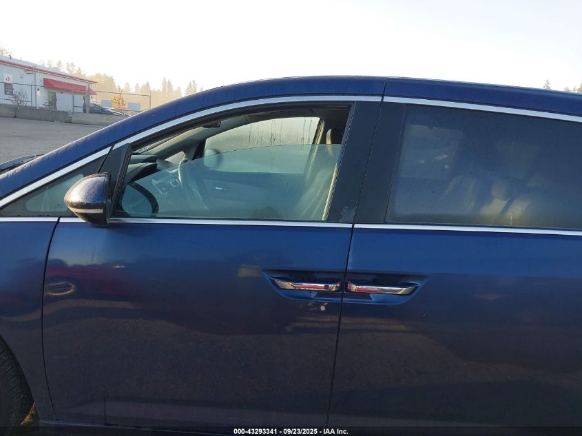 2014 Honda Odyssey Touring/Touring Elite VIN: 5FNRL5H95EB055096 Lot: 43293341